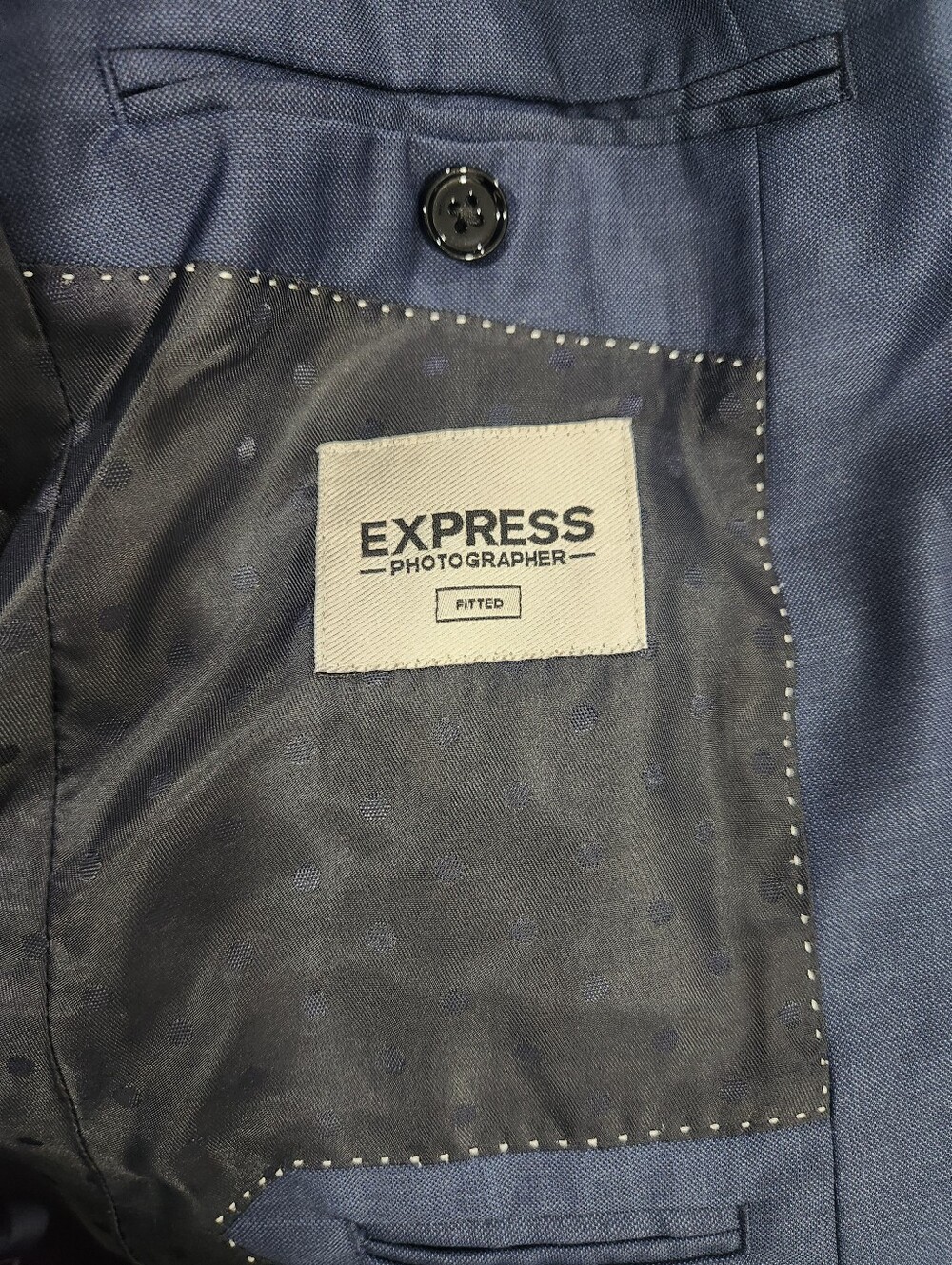 Express Navy Suit - Picture 4 of 5